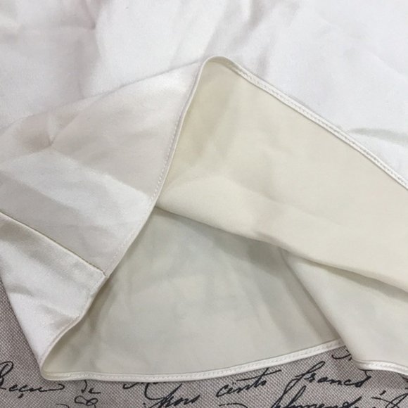 THEORY Draped Boatneck Top in Stretch Satin - Picture 8 of 11